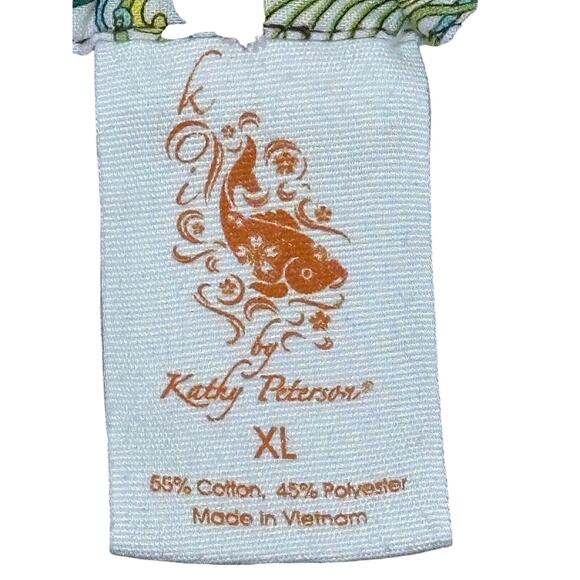 Kathy Peterson Purple Scrub Cargo Pants Size XL - Picture 4 of 6